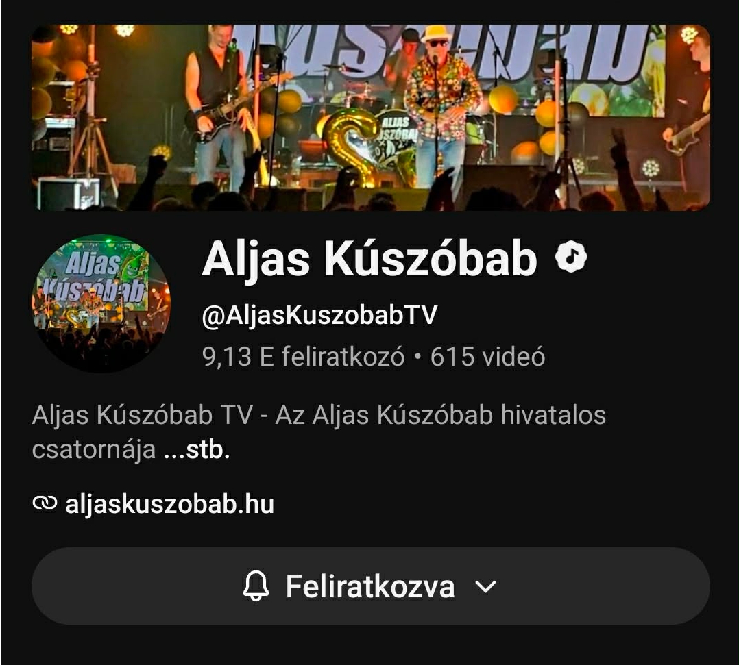 Aljas Kúszóbab YouTube